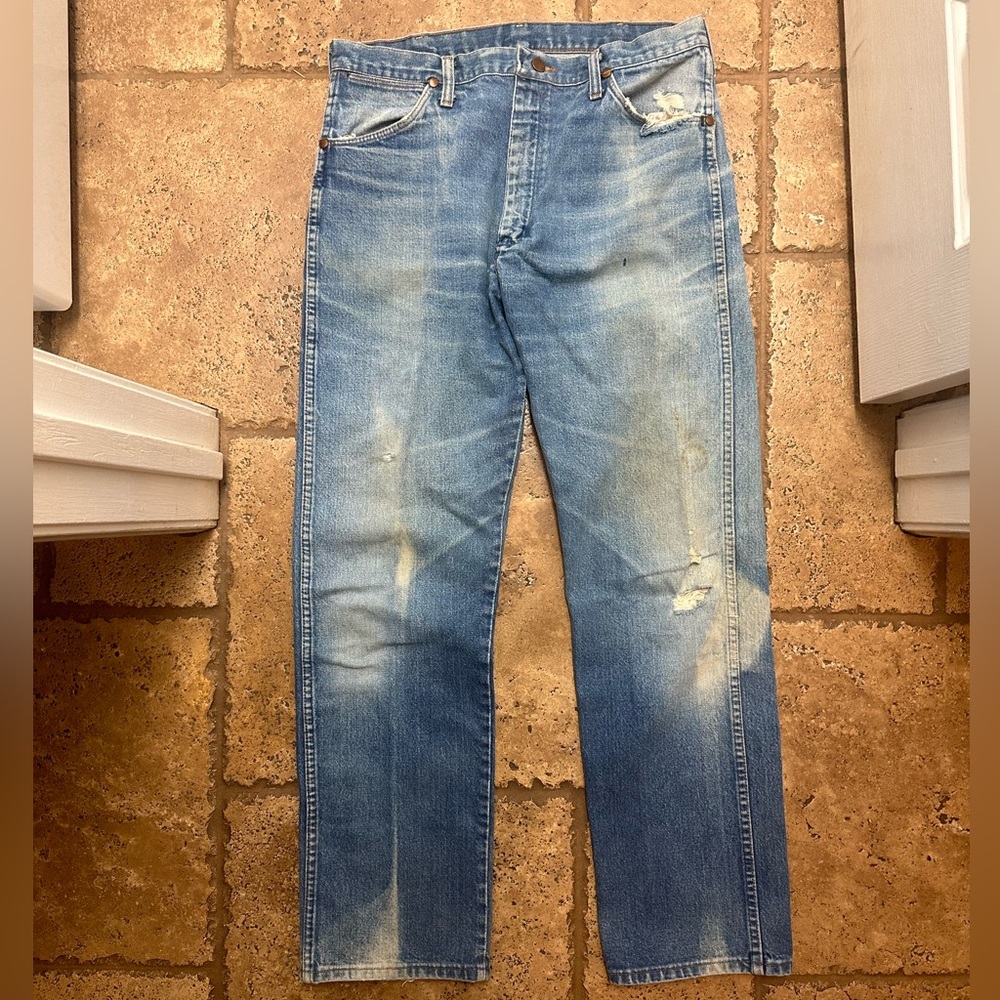 Wrangler Vintage Men’s Denim Jeans Pants 1980 1990 Levi’s